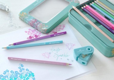 Coloring pencils (Ξυλομπογιές) Sparkle Metal 20 colors with sharpener 201641 Faber Castell