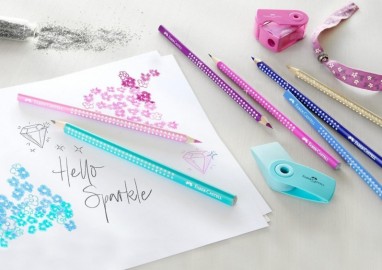 Coloring pencils (Ξυλομπογιές) Sparkle Metal 20 colors with sharpener 201641 Faber Castell