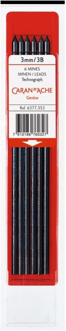 Caran dAche Graphit Leads 3mm 6377.353