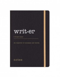 Notebook Eco Writers A5 Dotted Black 990262 Letts