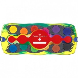 Faber Castell Paint box Connector 12 colours dinosaur 125013