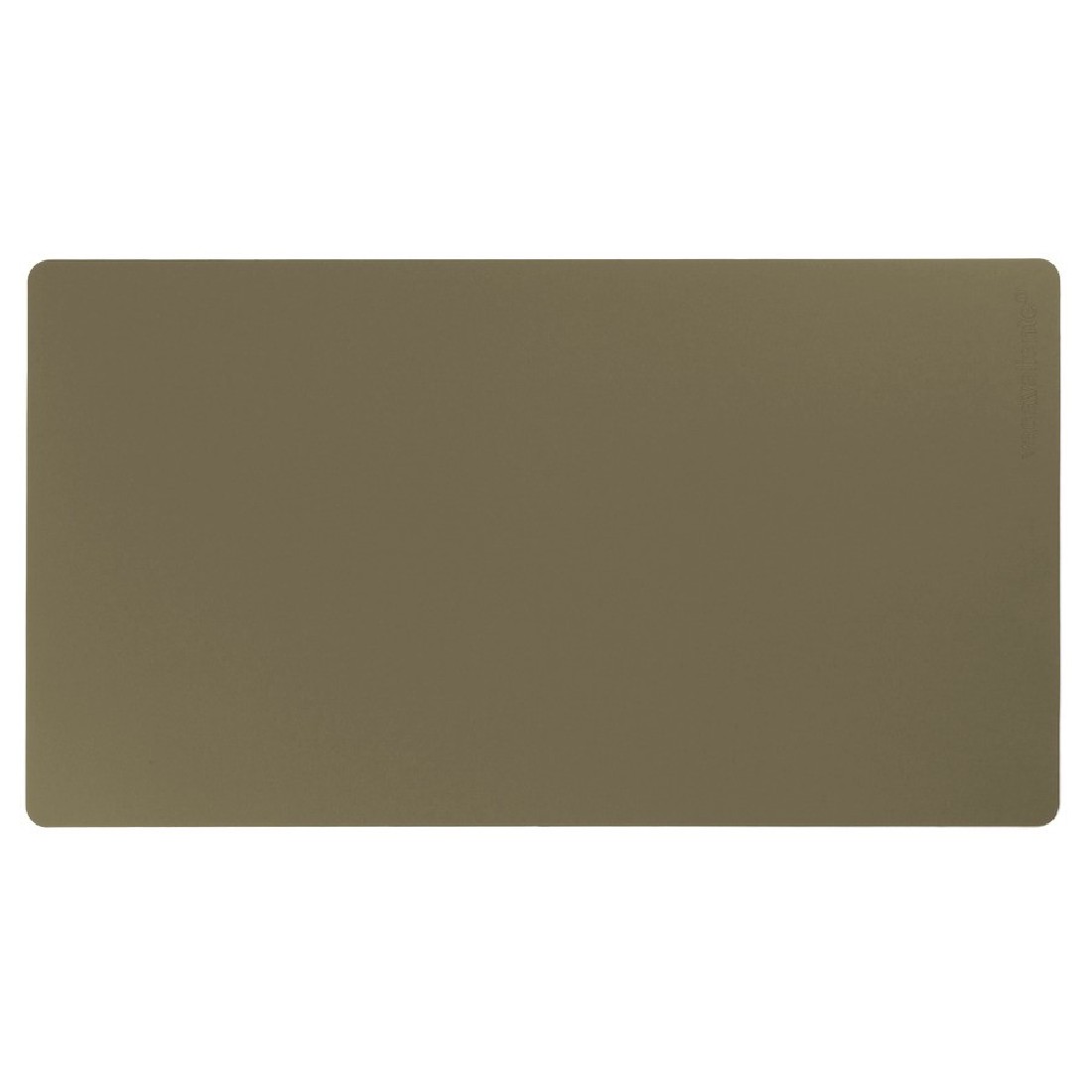Desk Pad 65x35cm Olive recycled leather Vacavaliente
