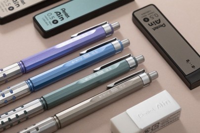 Pentel Ain leads 0,5mm B, 60mm, 40pcs, C285LME-B