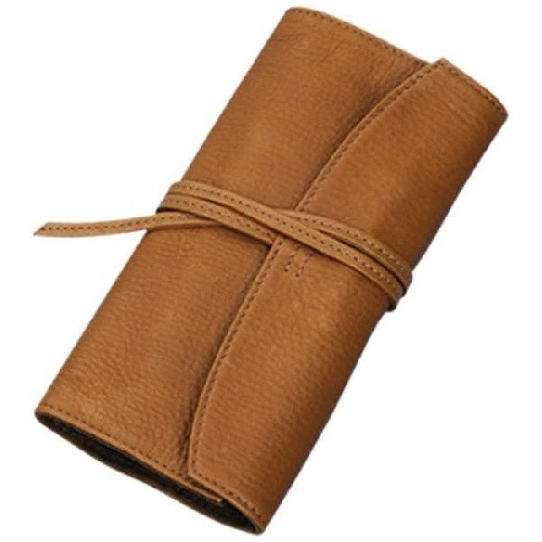 Pilot Pensemble Brown Roller Zipper Pencil Case PSRF5-01-BN