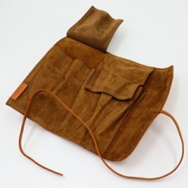 Pilot Pensemble Brown Roller Zipper Pencil Case PSRF5-01-BN