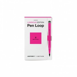 Leuchtturm 1917 Pen Loop Luminous Pink Luminous Edition