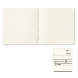 Midori MD Notebook Thick A5 Square Blank 15349006