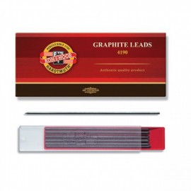 Graphite Leads  4190 2mm 2B, 12pcs,  ΚΟΗ-Ι-NOOR