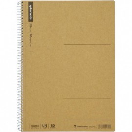 Maruman B5 spiral notebook plain 80 sheets  N226ES