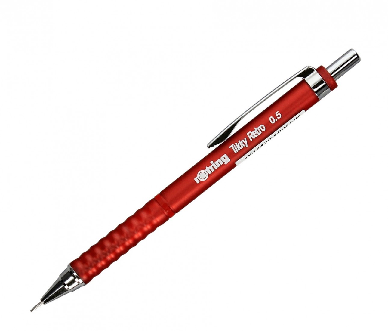 Rotring Tikky Retro 0.5mm Red Mechanical Pencil