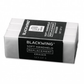 Palomino Blackwing Handheld Eraser replacement set of 3