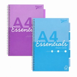 Pukka pad τετραδιο σπιραλ Α4 5 θεμάτων, Essential, 200 σελίδες, ESS-PROBA4