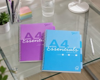 Pukka pad τετραδιο σπιραλ Α4 5 θεμάτων, Essential, 200 σελίδες, ESS-PROBA4