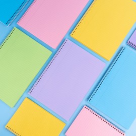 Pukka Pad τετράδιο σπιράλ ροζ ριγέ A4  με 200 σελίδες 80gr IRLJOTA4