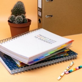 Pukka Pad.τετράδιο σπιράλ B5 Project Book με 10 Διαχωιστικά με 400 σελίδες 9603-PB