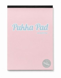 Pukka Pad pastel ριγέ μπλοκ σημειώσεων Α4 με τρύπες και περιθώριο 160 σελίδες 2014-PST