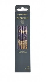 Paperblanks pencils set of 4 Violet Fairy