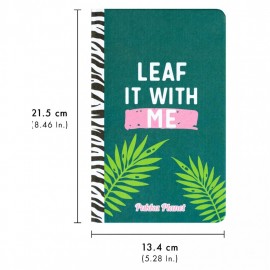 Pukka Pad σημειωματάριο 13x21 Planet Leaf It With Me 9765-SPP.