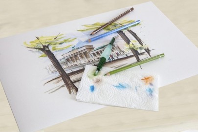 Faber Castell Art & Graphic Water Brush F 185104