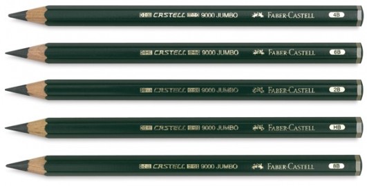Graphite wooden pencil 9000 Faber Castell