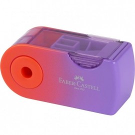 Faber Castell sleeve mini sharpener ξύστρα σε θήκη, follow your flow, 182776
