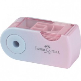 Faber Castell sleeve mini sharpener ξύστρα σε θήκη, follow your flow, 182776