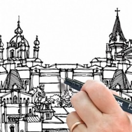 Pentel Pointliner Pen S20P Black