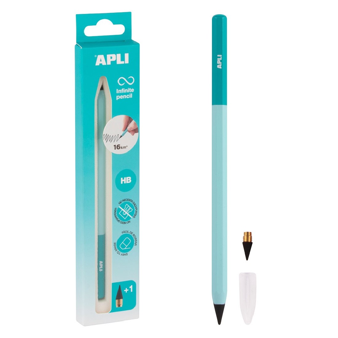Infinite Pencil HB 19934 APLI  Pastel Blue,