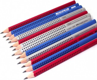 Μολύβι Jumbo Grip Red 111921 Faber Castell