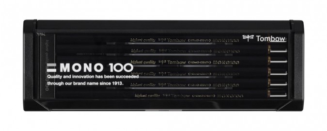 Tombow Mono 100 Highest Quality pencils box with 12 pencils