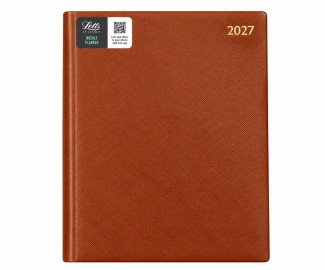 Letts Quatro Week to View 2027 Tan 27-081642