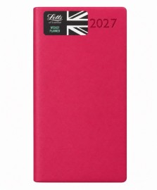 Letts Verona Slim Week to View 2027 Pink 27-081615