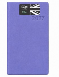 Letts Verona Slim Week to View 2027 Lilac 27-081614