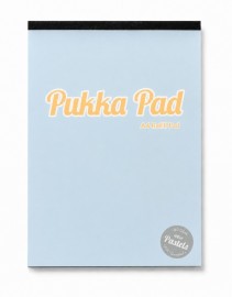 Pukka Pad pastel ριγέ μπλοκ σημειώσεων Α4 με τρύπες και περιθώριο 160 σελίδες 2014-PST
