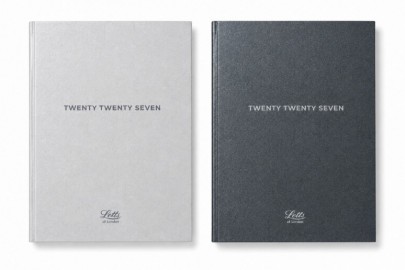 Letts 2027 A5 Day to a Page Titanium 27-082587