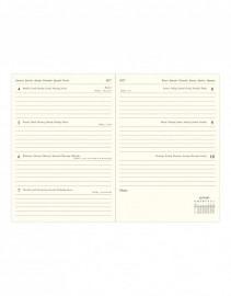 Letts Lecassa 2027 A5 Week to View Diary With Appointments Green 27-081747