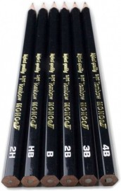 Tombow set 12pcs wooden pencils black  MONO-J