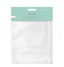 Filofax Refill A5 Notebook Zip Opening Envelope 132971