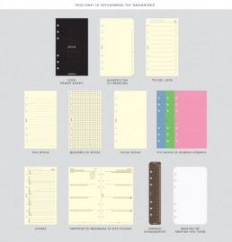 Filofax Organizer Leather Personal Crocodile Ebony 026072.
