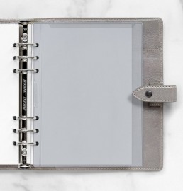 Filofax Refill Organizer A5 Transparent Envelope Top Opening 343612