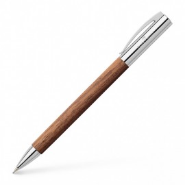 Faber Castell Ambition walnut wood twist pencil, 0.7 mm, brown, 138531