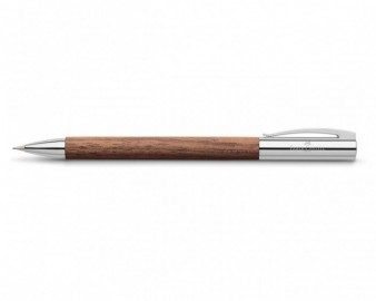 Faber Castell Ambition walnut wood twist pencil, 0.7 mm, brown, 138531