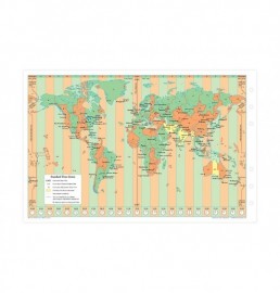 Filofax Refill Personal World Map 131904.