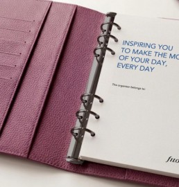Filofax Organizer A5 Camden Plum Modular 021766