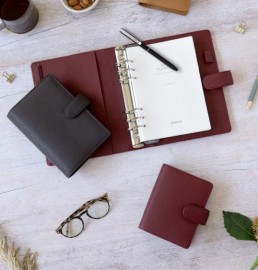 Filofax Organiser Personal Norfolk Currant 022671.