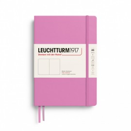 Leuchtturm 1917 notebook hard cover, plain, 251 pages, 80gsm, Bubblegum 400867