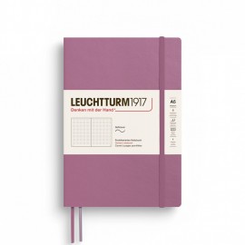Leuchtturm 1917, A5 dotted notebook, softcover, 123 pages, 80gsm, Dusty rose 372201