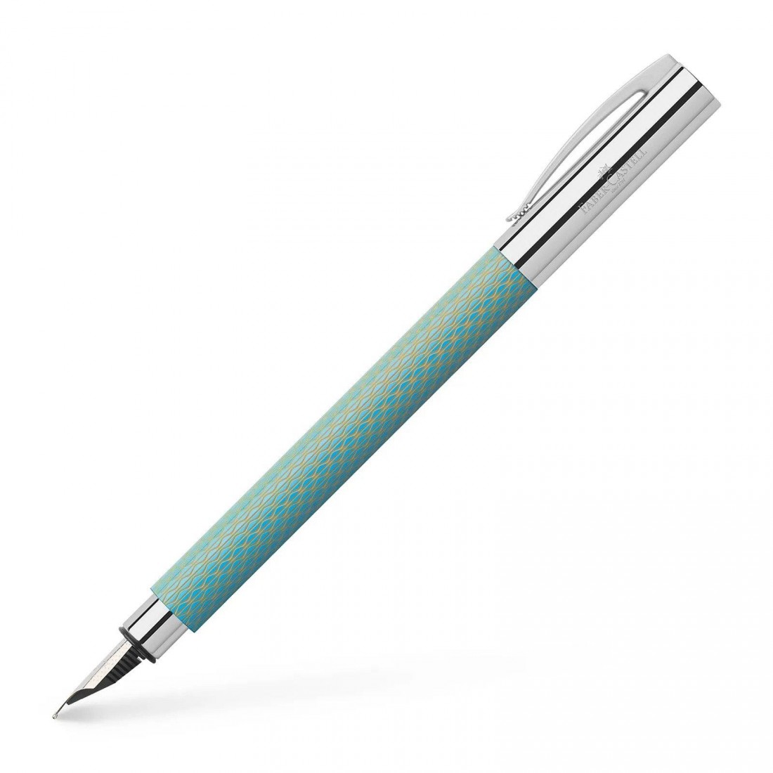 Faber Castell Ambition OpArt Sky Blue Fountain Pen 147000