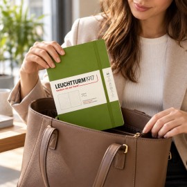 Leuchtturm 1917, A5 dotted notebook, softcover, 123 pages, 80gsm, Moss 400892