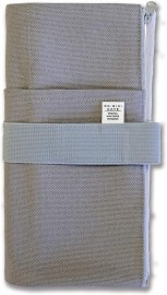 Yamamoto Canvas Cover 22x11,5 cm for Ro-Biki notes cool grey